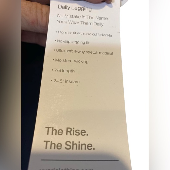 NWT Vuori daily leggings Size XL - Picture 4 of 5